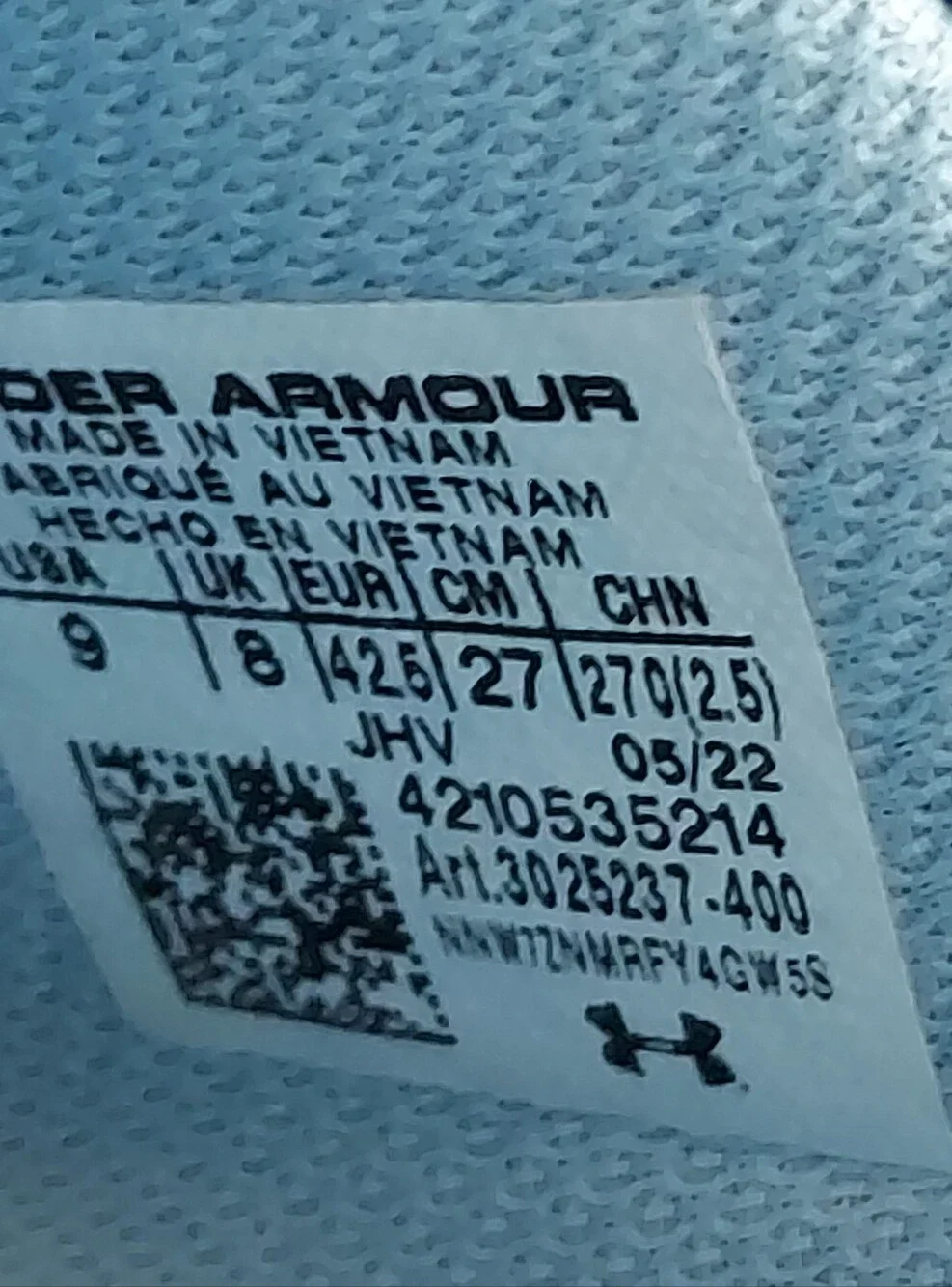 Pre-owned 2022 Under Armour Project Rock Slides